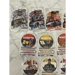 2008 Press Pass STEALTH,DELEGATES,WHEELS,NEXTEL, NASCAR Racing Cards (Lot of 36)